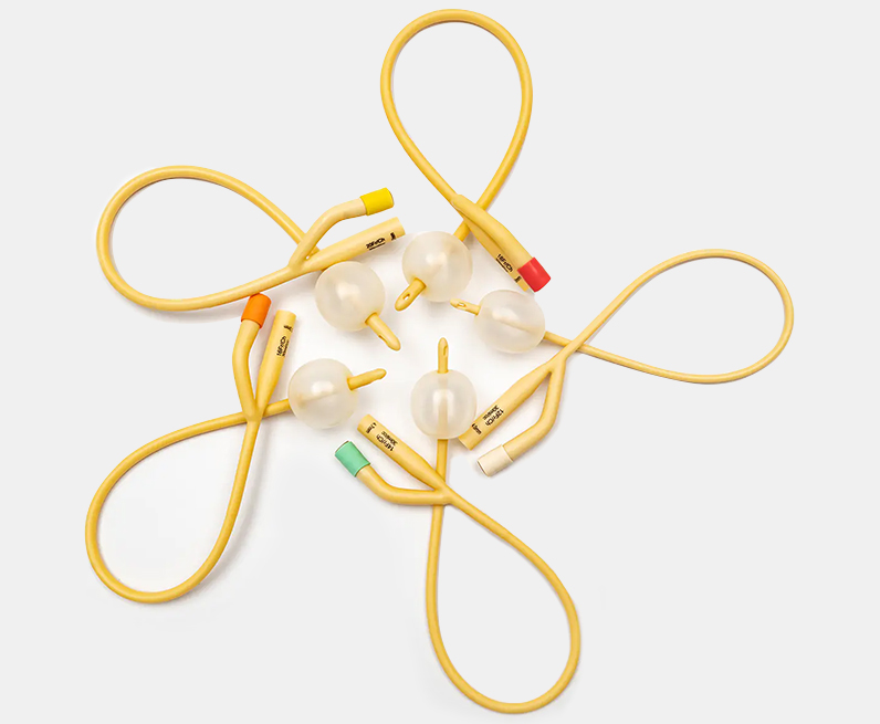 Latex catheter